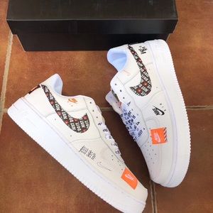nike air force 1 custom just do it